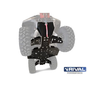 Rival Skidplate kit plastic 8mm Loncin Xwolf 1000 2025- (Not for MUD version)