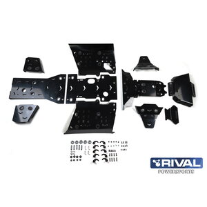 Rival Skidplate kit plastic 8mm CF Moto C4/C5 Pro 2026-