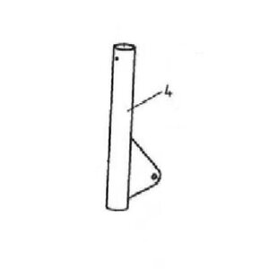 Bronco Crank protection for flail mower 77-12490