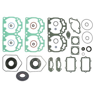 Sno-X Full gasket set with oil seal Rotax 600 LC