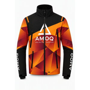 AMOQ Apex V2 Racing Takki Musta/Oranssi