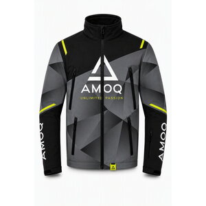 AMOQ Apex V2 Racing Takki Musta/Harmaa/Hivis Keltainen