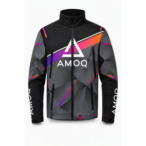 AMOQ Apex V2 Racing Takki YOUTH Musta/Harmaa/Violetti