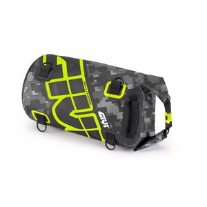 Givi EA114CM Vedenpitävä laukku 30lt musta/harmaa/keltainen