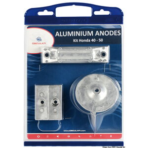 Osculati Anode kit (alu) Honda 40-50HP