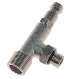 Multiflex T Fitting for Multiflex OC-115U cylinder - 9/16" w. vent screw