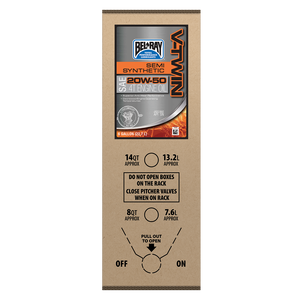 Bel-Ray V-Twin Semi-Synthetic 20W-50 22.7L