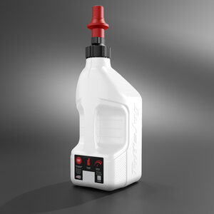 Tuff Jug 10L White w/ Red Ripper Cap (GEN 3)