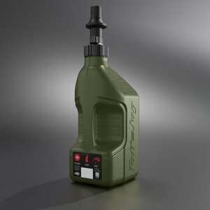 Tuff Jug 10L Forest Green w/ Black Ripper Cap (GEN 3)
