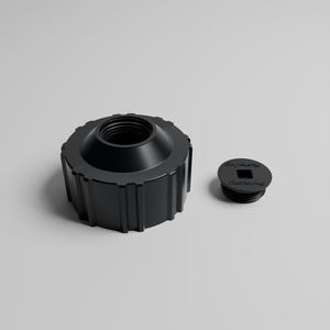 Tuff Jug Standard Cap w/ Plug - Black (GEN 3)