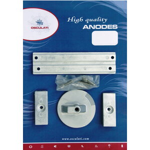 Osculati Anode kit (alu) Mercury Verado 4/Optimax