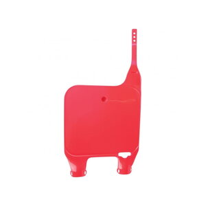 Polisport Number plate CR125(91-94) RED (20)