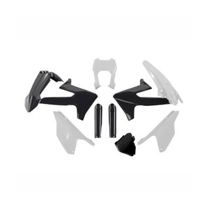 Rtech Plastic Kit, BLACK WHITE