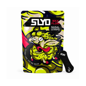 SLYD Nasal Strips, MAX FLOW Black (35 Pack)