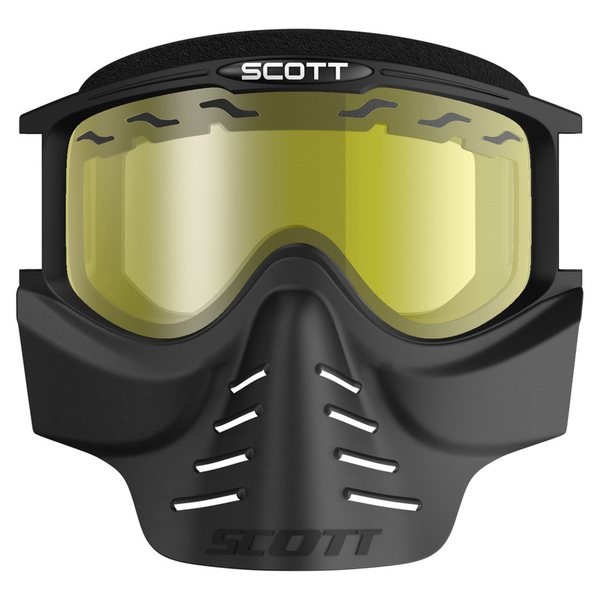 Scott Goggle 83X Safari Facemask black yellow