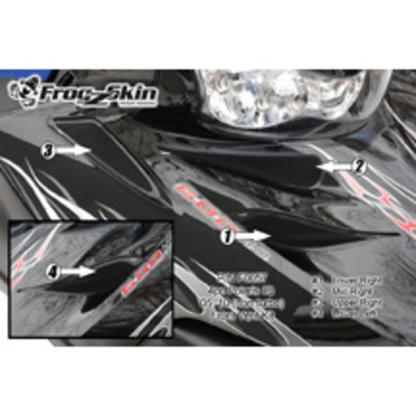 Straightline Performance SPI Frogskinz 2005-11 Polaris IQ Hood Vent Kit (4pc)