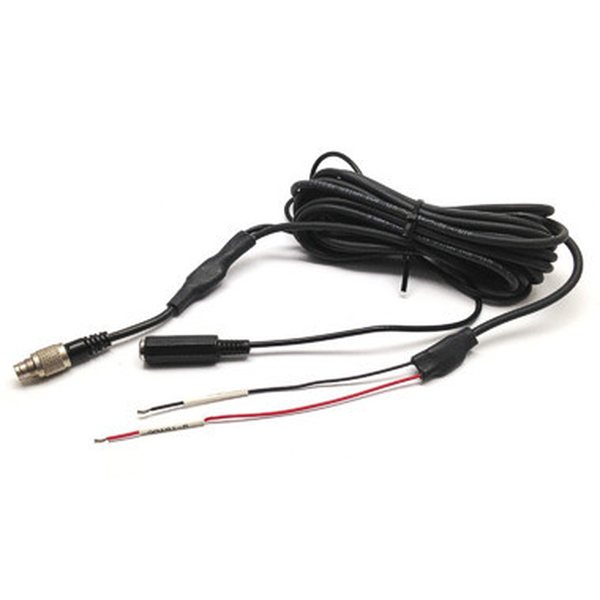 Aim 2 m external power cable + Integrated 3.5 female Jack for external microphone harness for SmartyCam HD