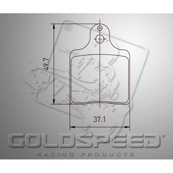Goldspeed GS etujarrupala Intrepid EVO3 / EVO8 Pari