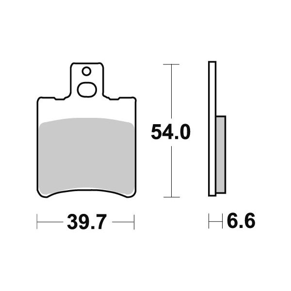 SBS Brakepads HM Scooter