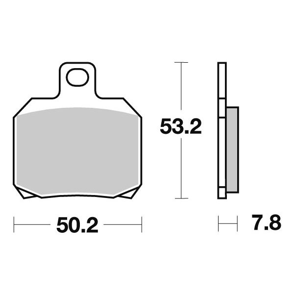 SBS Brakepads HM Scooter