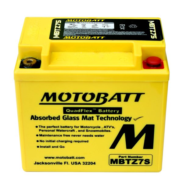 MotoBatt Battery, MBTZ7S