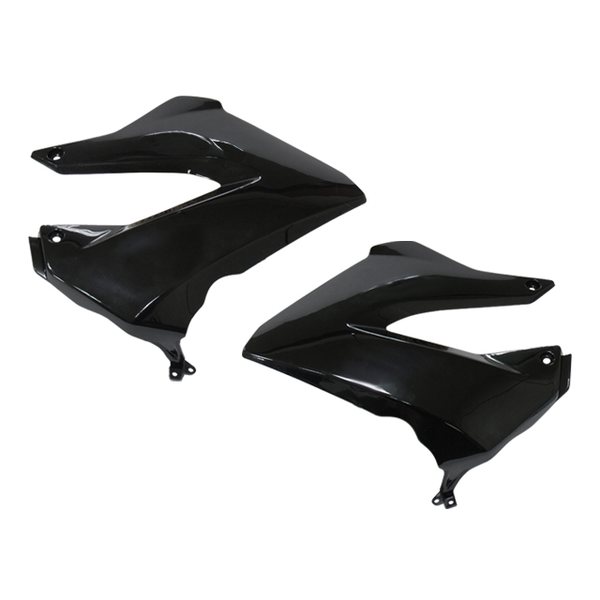 Tec-X Front side cover kit, Black, Derbi Senda 00-08