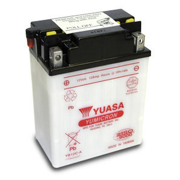 Yuasa Battery, YB12C-A (dc)