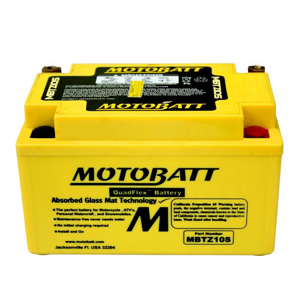 MotoBatt Battery, MBTZ10S