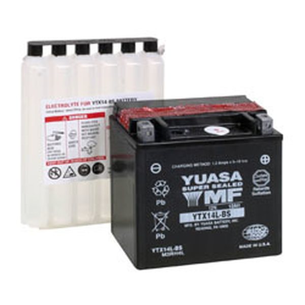 Yuasa Battery, YTX14L-BS (cp)
