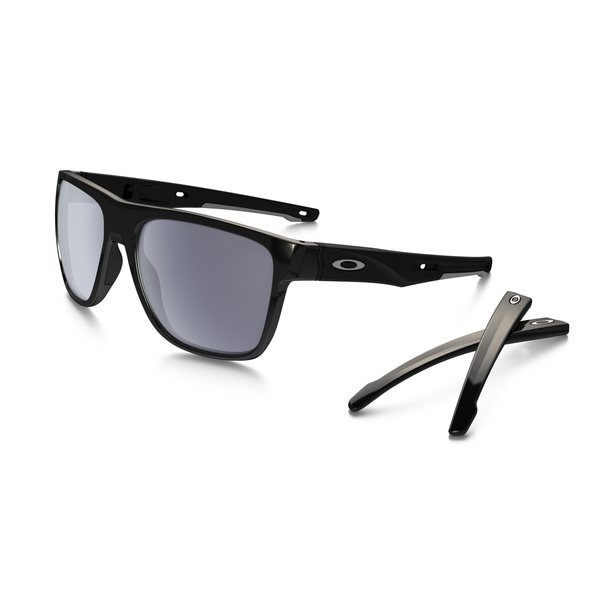 Oakley Sunglasses Crossrange XL Pol Black w/ Grey