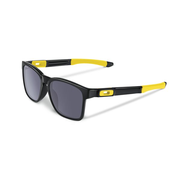 Oakley Catalyst Sunglasses polished black VR46 grey