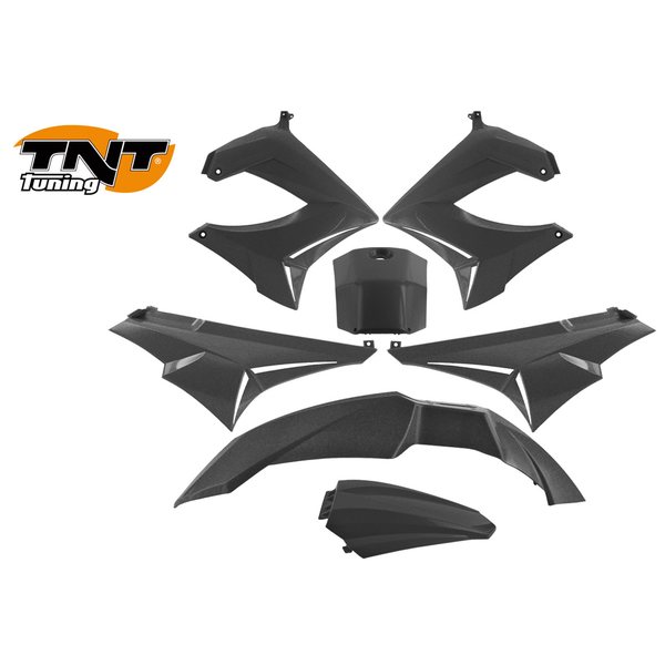 TNT-tuning TNT Bodywork kit, Black, Derbi Senda 00-08