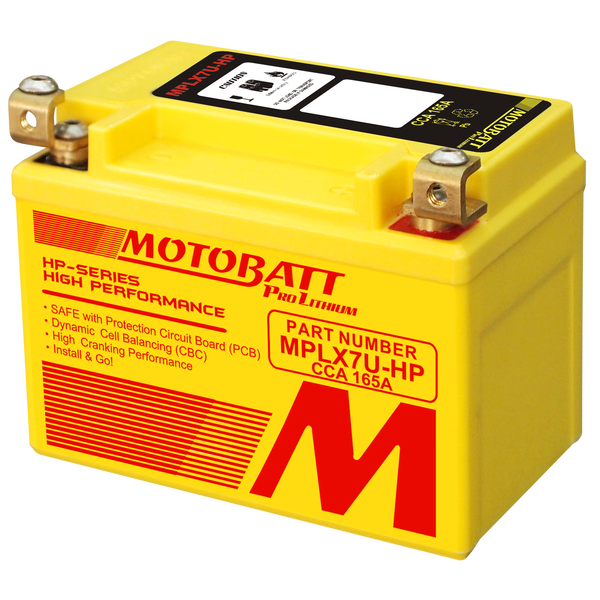 MotoBatt lithium akku MPLX7U-HP