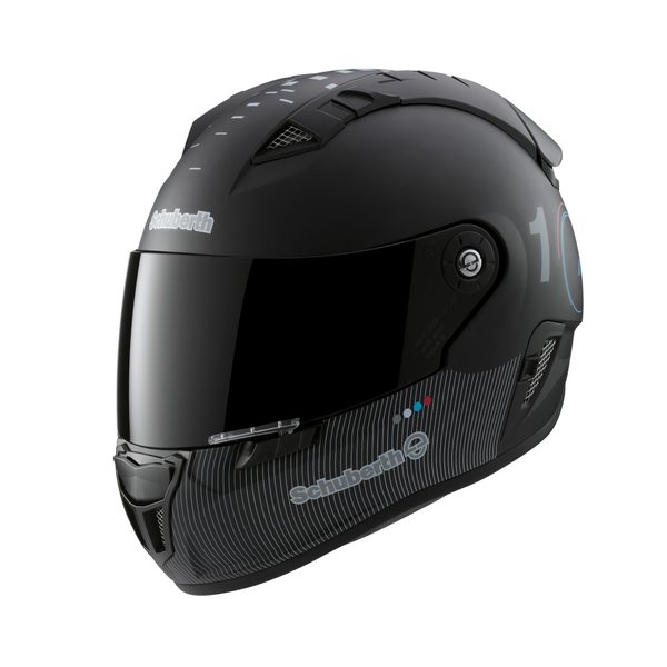 Schuberth SR1 kypärä techno-musta