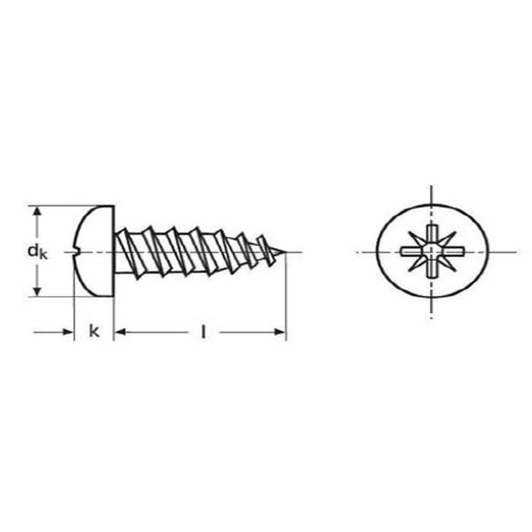 Peltiruuvi 4.2x13mm 20pakk.