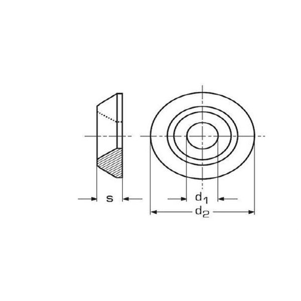 Aluslevy 4mm 10pakk.