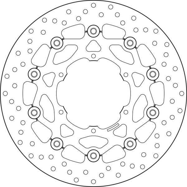 Brembo Serie Oro jarrulevy kelluva