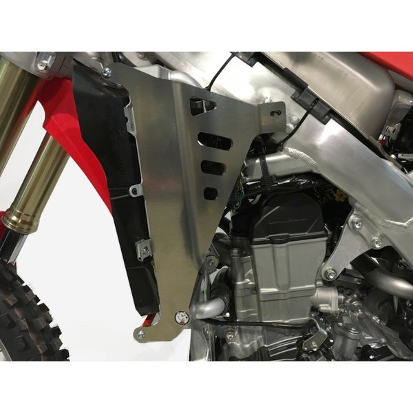 AXP Racing Radiator Braces Red spacers Honda CRF450-CRF450RX 17-18