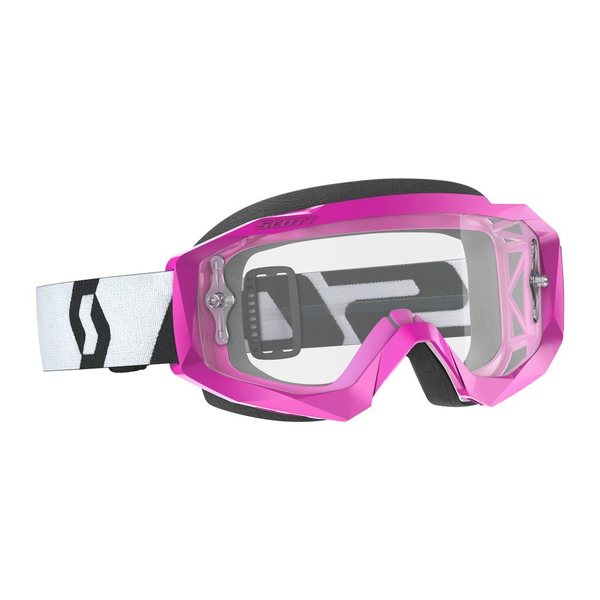 Scott Goggle Hustle X MX pink/black clear works