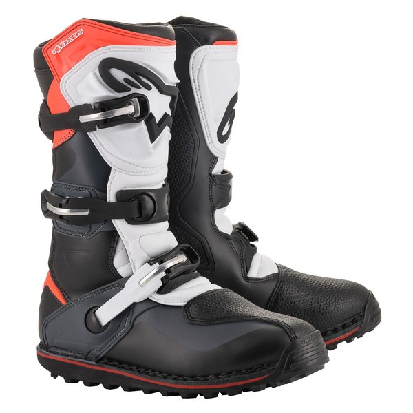 Alpinestars Saapas Tech T Musta/Harmaa/Pun Fluo 40,5 (7)