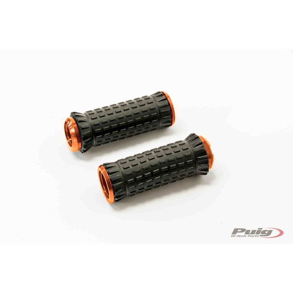 Puig Footpegs R-Fighter S Piloto Rig/Left C/Orange