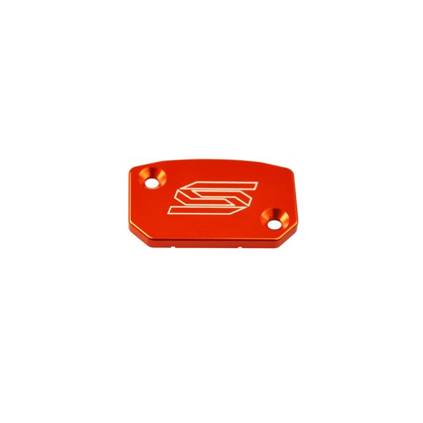 Scar Front Brake Reservoir Cover - Brembo Ktm Husaberg Orange color