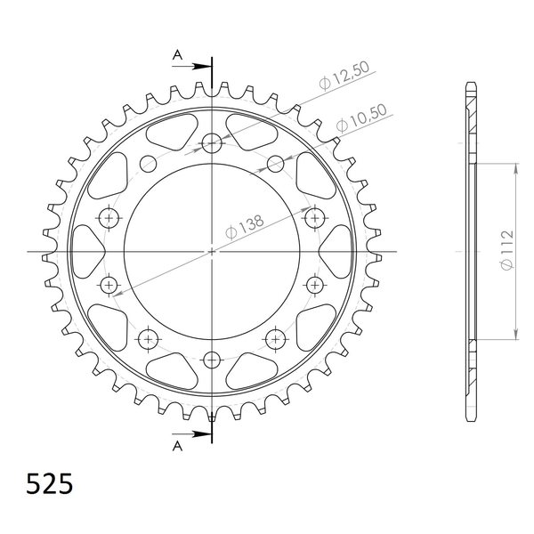 Supersprox / JT Rear sprocket 1304.41