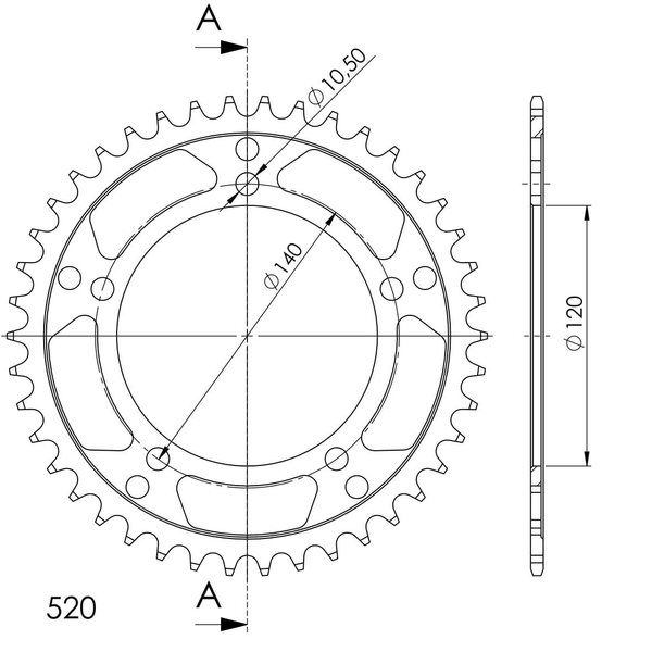 Supersprox / JT Rear sprocket 1793.42