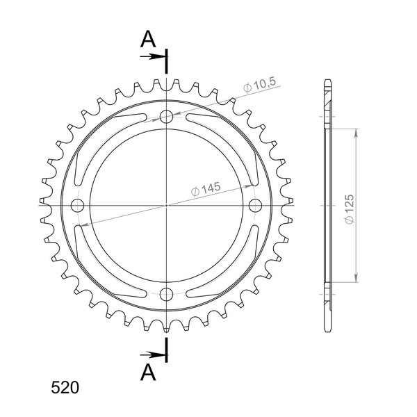 Supersprox / JT Rear sprocket 857.39