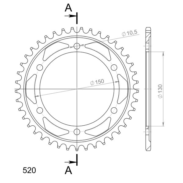 Supersprox / JT Rear sprocket 859.41