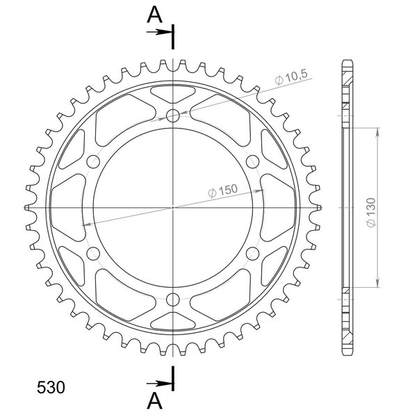 Supersprox / JT Rear sprocket 859.47