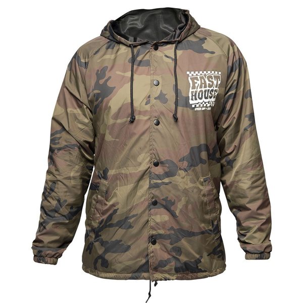 Fasthouse BREAKER DRIVE-IN, ADULT, XXL, CAMO GREEN