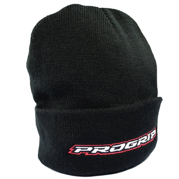 Progrip Beanie, ADULT, BLACK