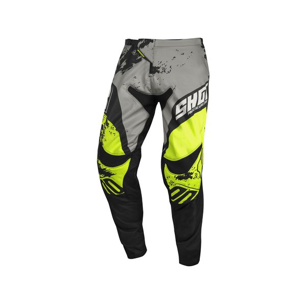 Shot PANT SHADOW, ADULT, 38, GREY NEON YELLOW